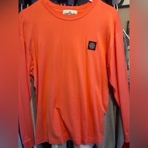 Stone Island Long Sleeve T-shirt Size Large “Aragosta”.